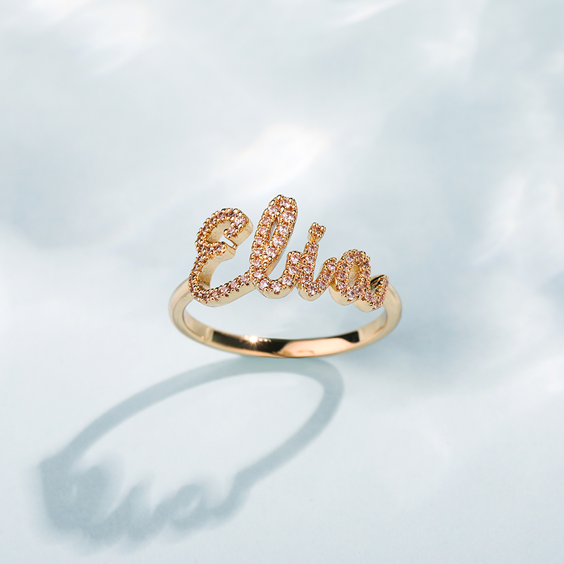 Call My Name Diamond Ring