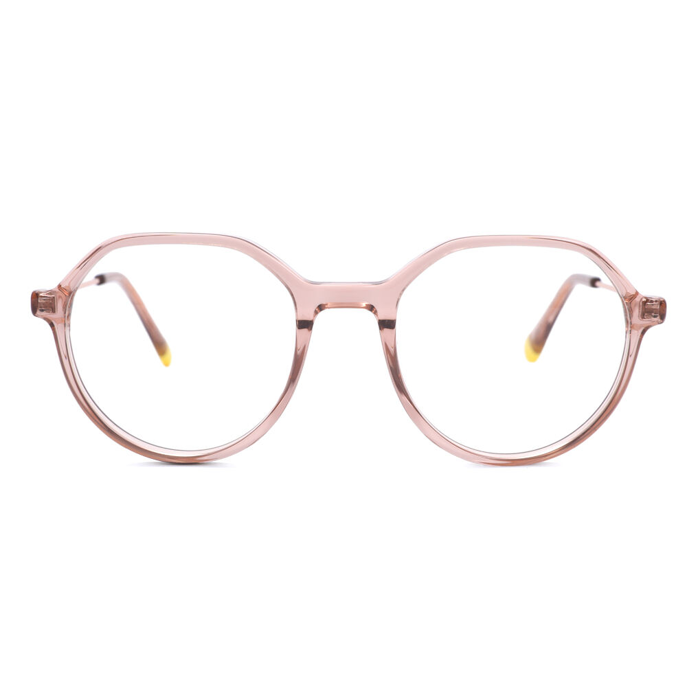Fanny Geometrische Rosa Brille