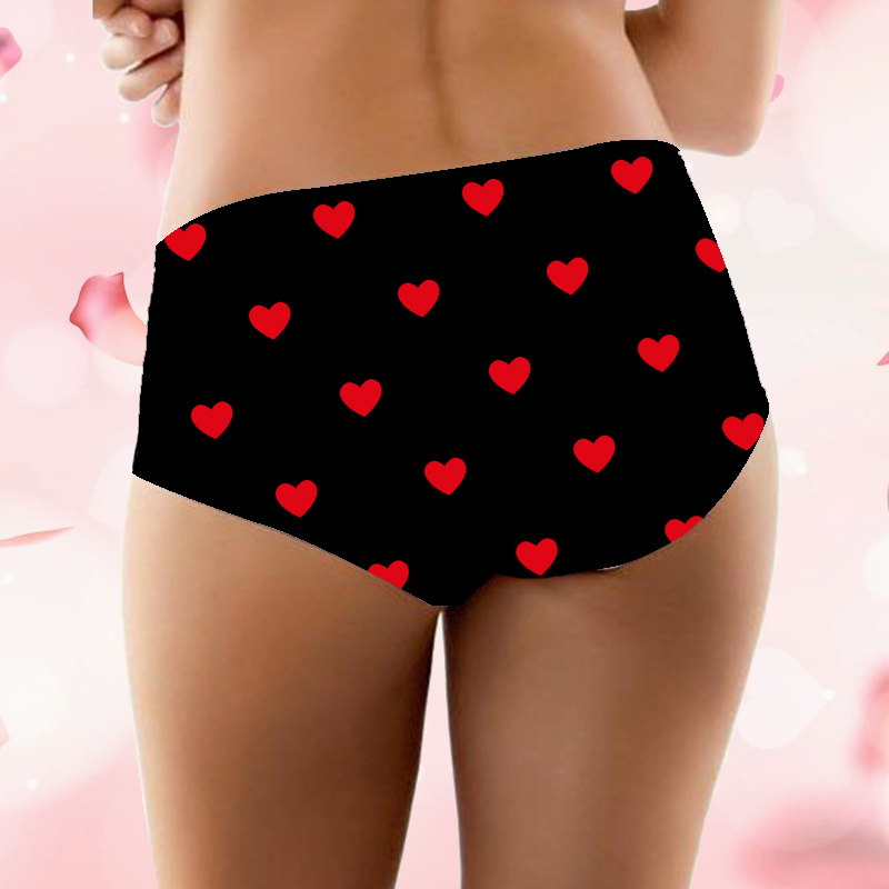 Personalized Picture Women's Underwear Cute Present for Girlfriend