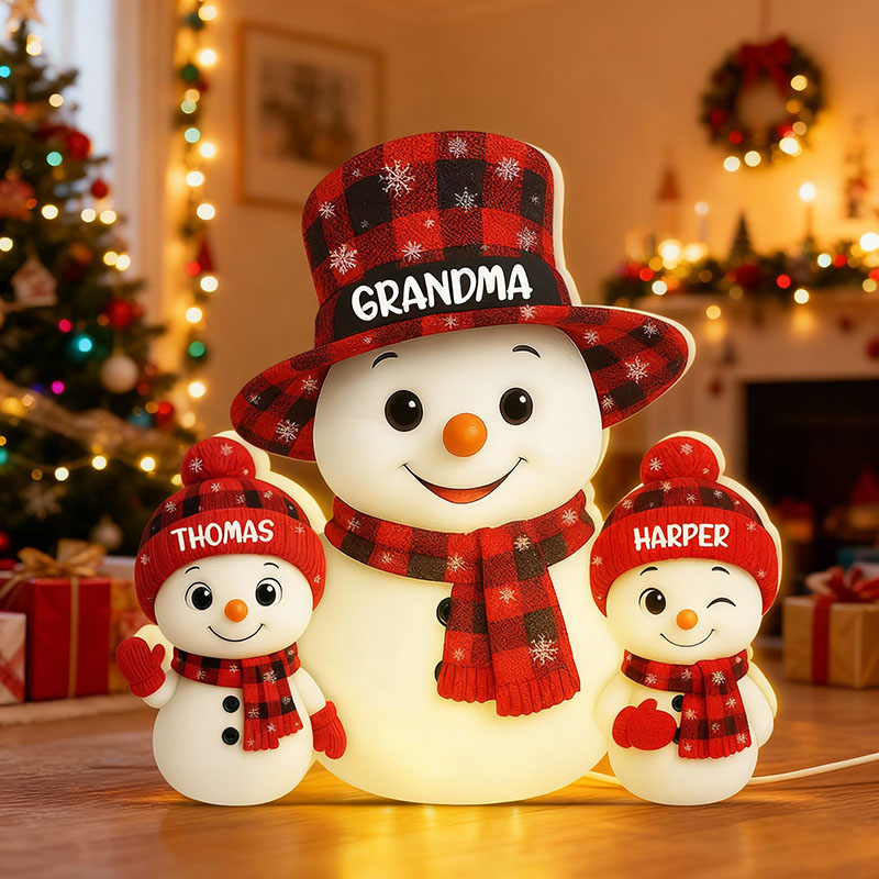 Gepersonaliseerd nachtlampje met naam Mooi cadeau voor oma