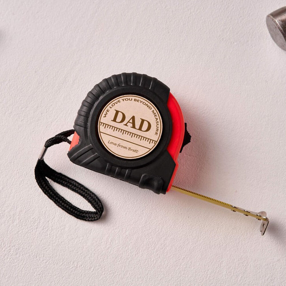 Customizable Tape Measure with Child’s Name as a Father’s Day Gift for Dad