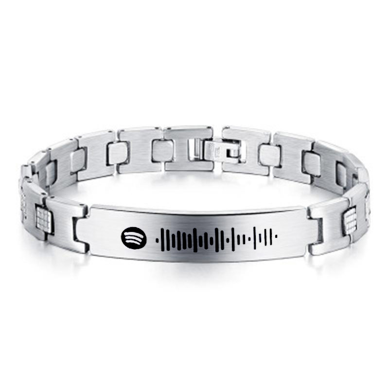 Scannable Spotify Code Custom Music Song Bracelet