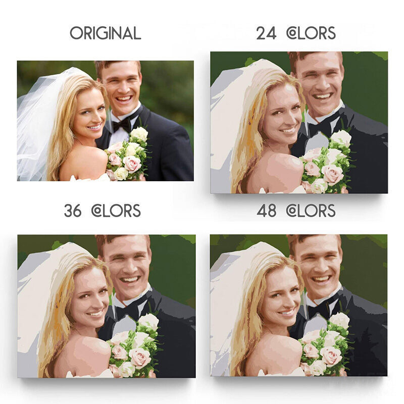 Magical World Paint By Numbers Kits Special Gift for Friend