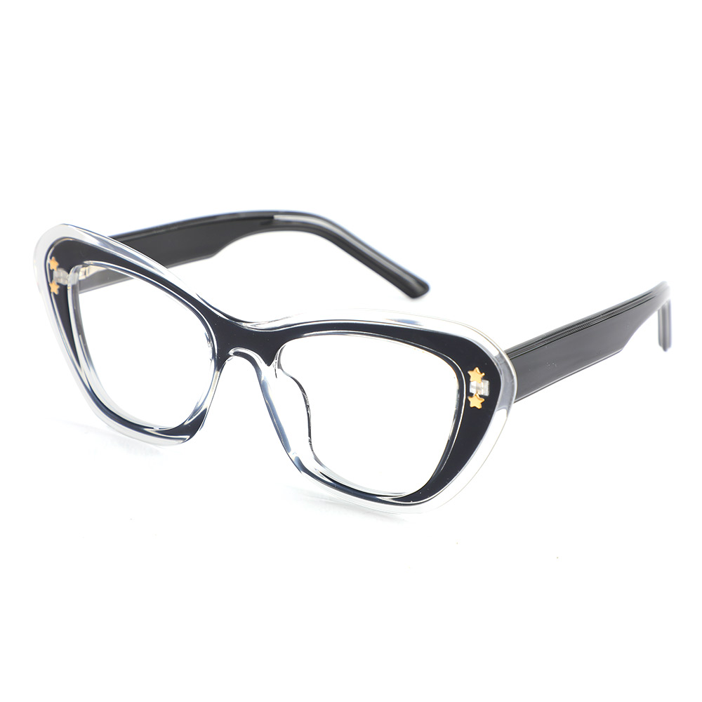 Occhiali da Vista Sally Cat Eye Nero 
