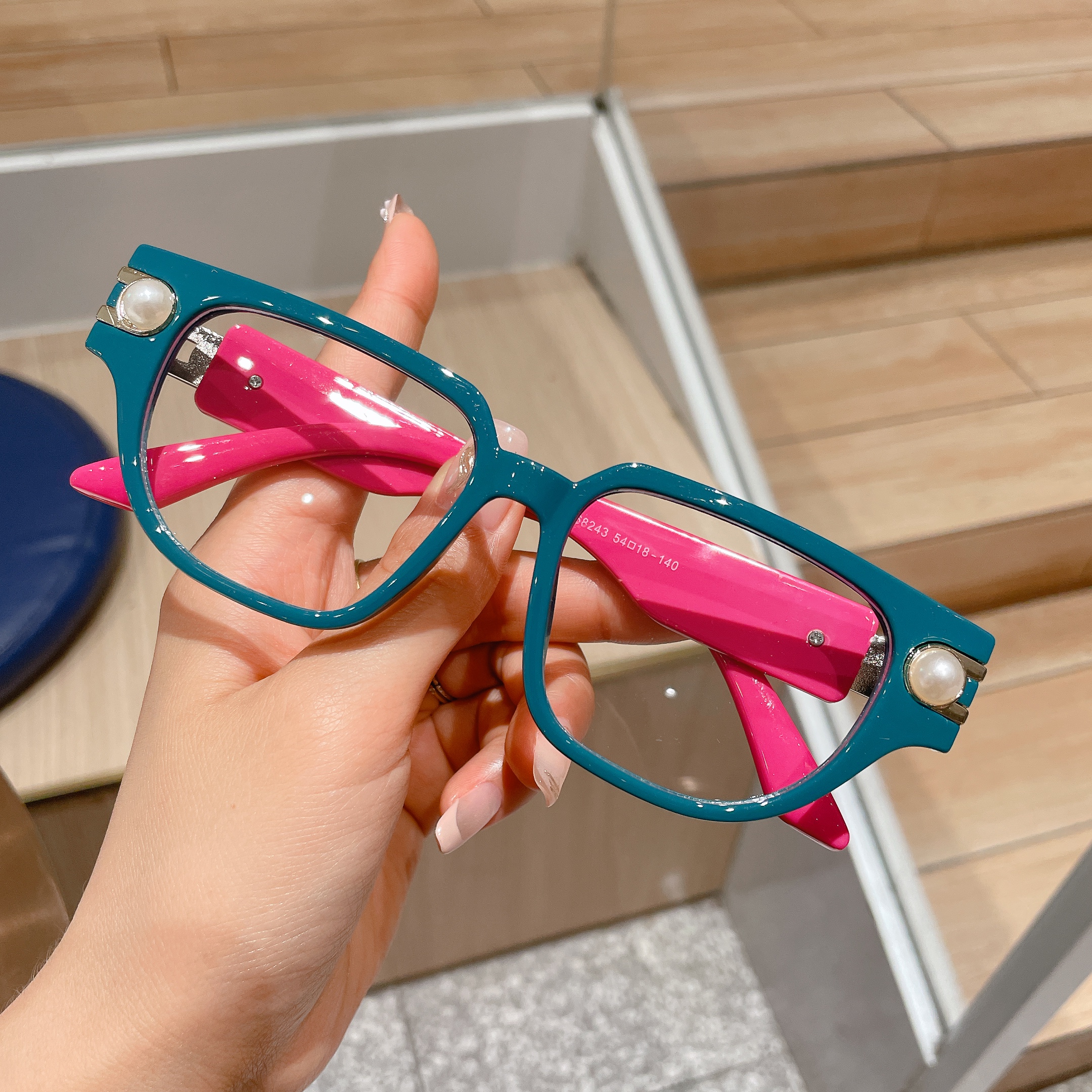 Lunettes de Vue Harper Carré Vert