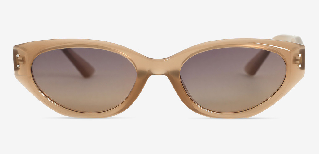 John Gafas de sol Cat Eye Champán