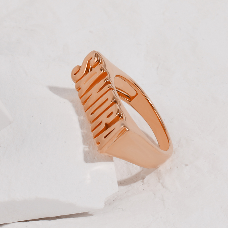 Anello Personalizzato Con Incisione