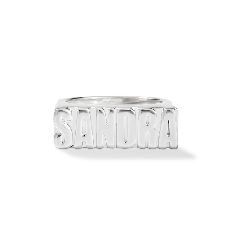 Anello Personalizzato Con Incisione