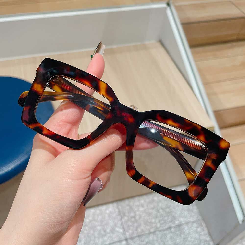 Steward Square Tortoise Glasses