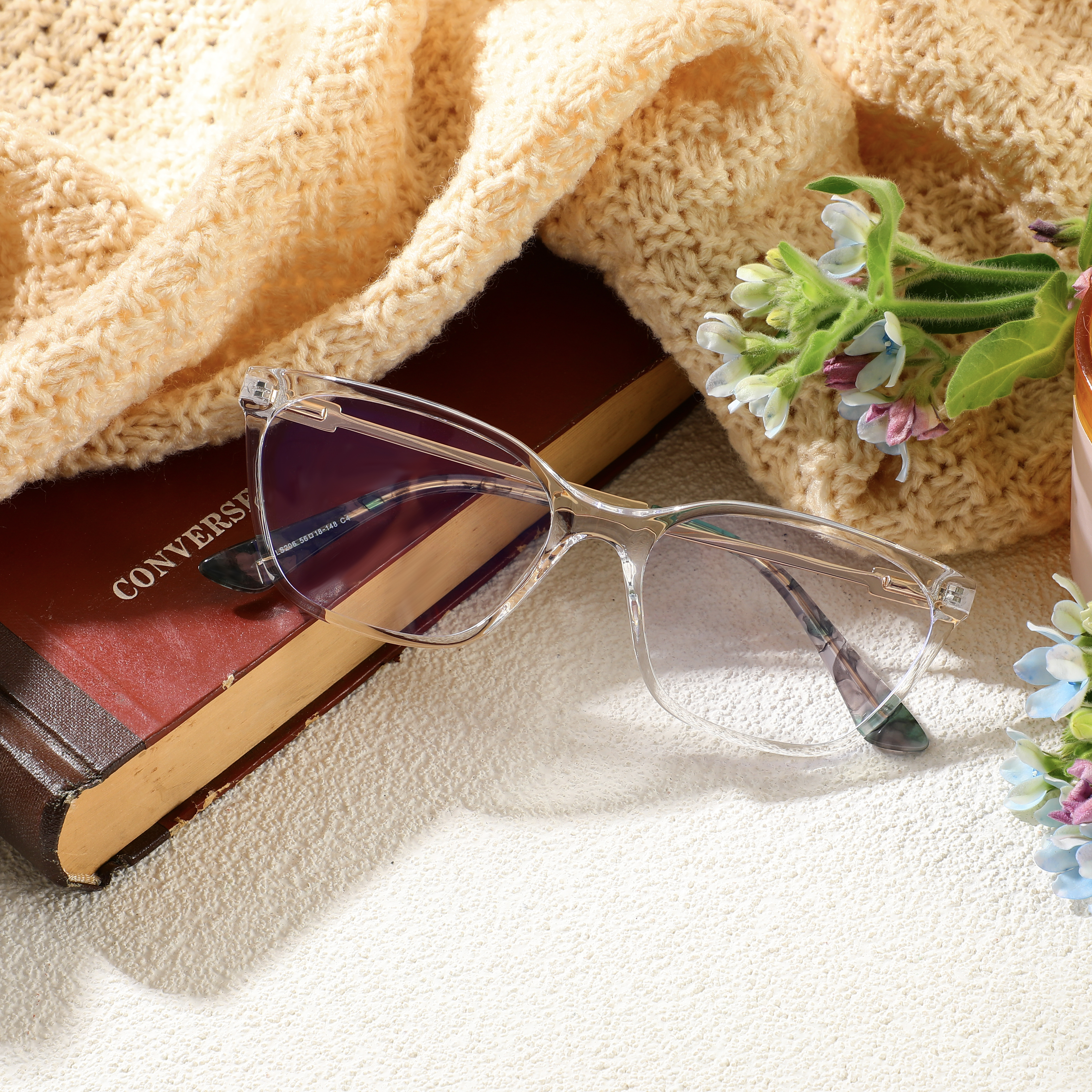 Lunettes de Vue Dora Cat Eye Transparent 