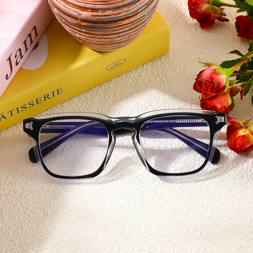 Occhiali da Vista Nahum Quadrato Nero 