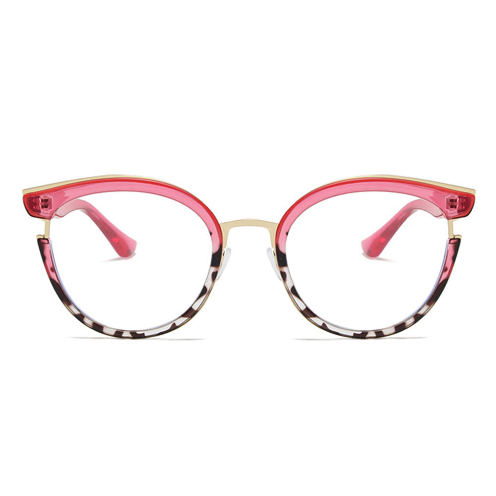 Harte Cat Eye Pink Glasses