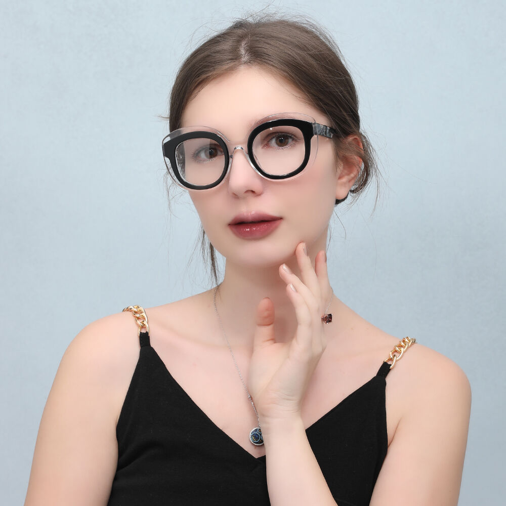 Occhiali da Vista Dolores Cat Eye Nero 