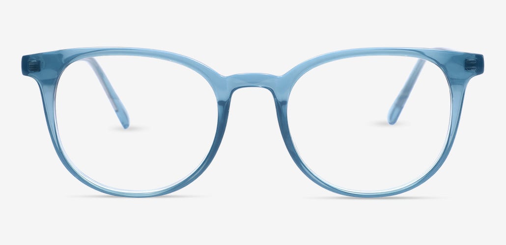 Lattimo Blue Square Glasses