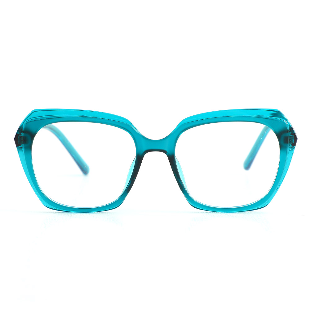 Occhiali da Vista Alberta Poligono Verde 