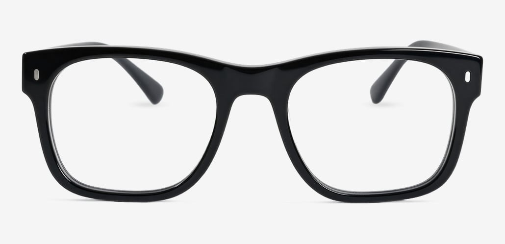 Williams Black Rectangle Glasses