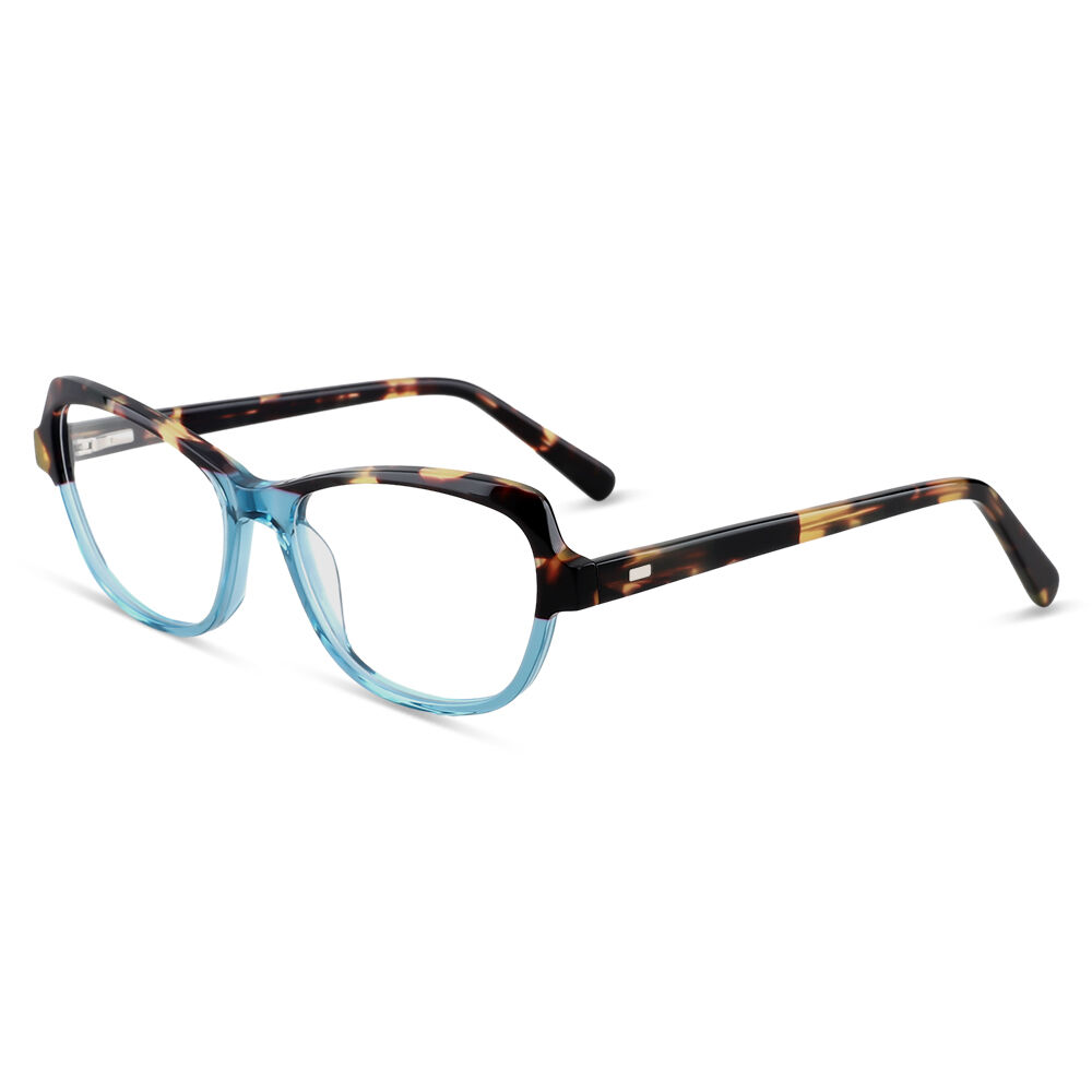 Cornelia Cat Eye Blaue Brille