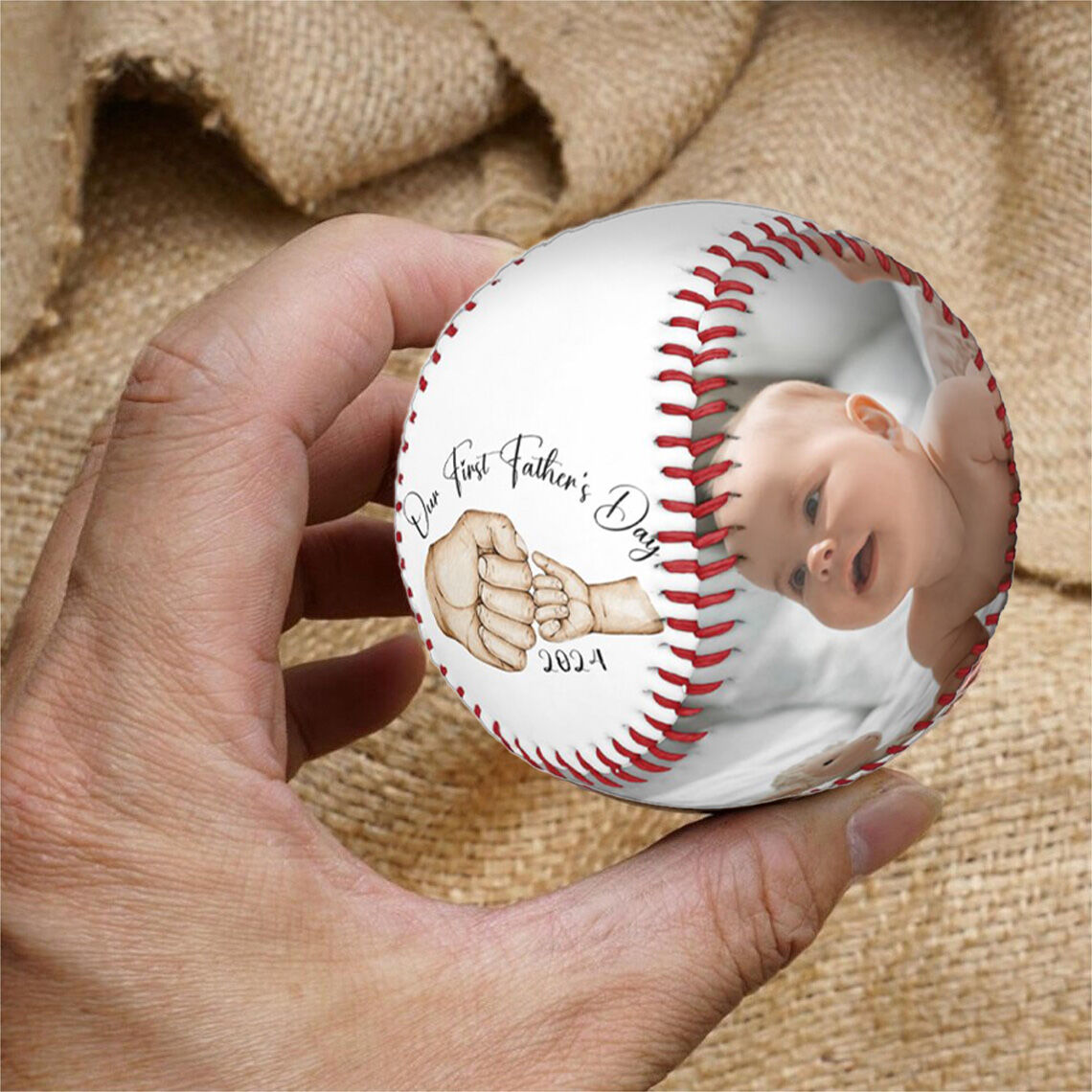 Custom Baseball as a First Father’s Day Gift for New Dads
