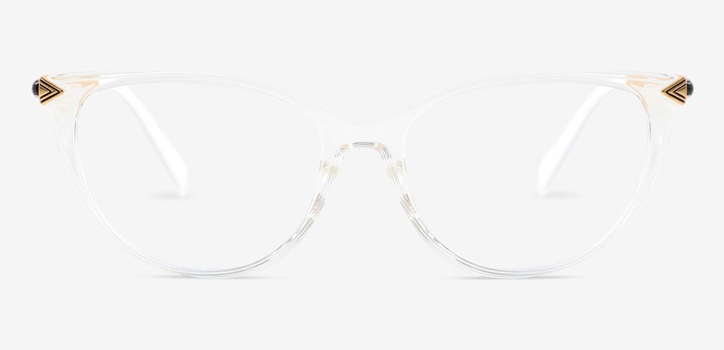 Bray Clear Cat Eye Glasses