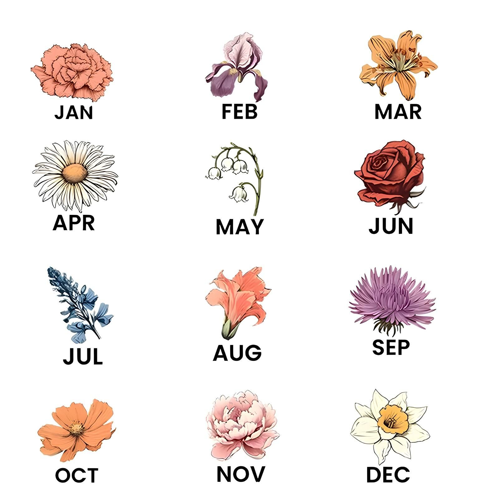 Personalized Birthday Flower Letter Lamp Customized Warm Words Sweet Gift