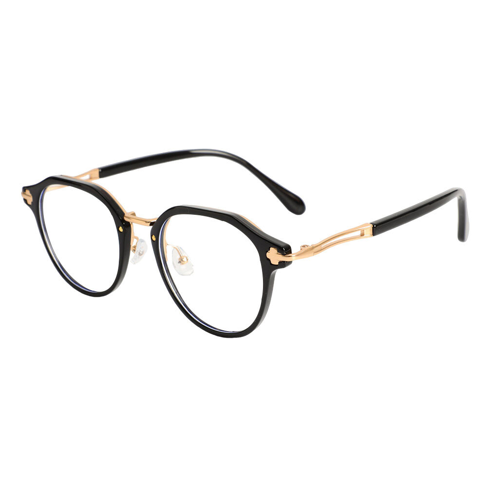 Moira Runde Schwarze Brille