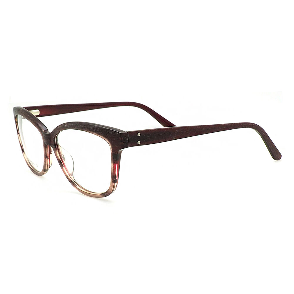 Lunettes de Vue Amity Papillon Brun Écaille