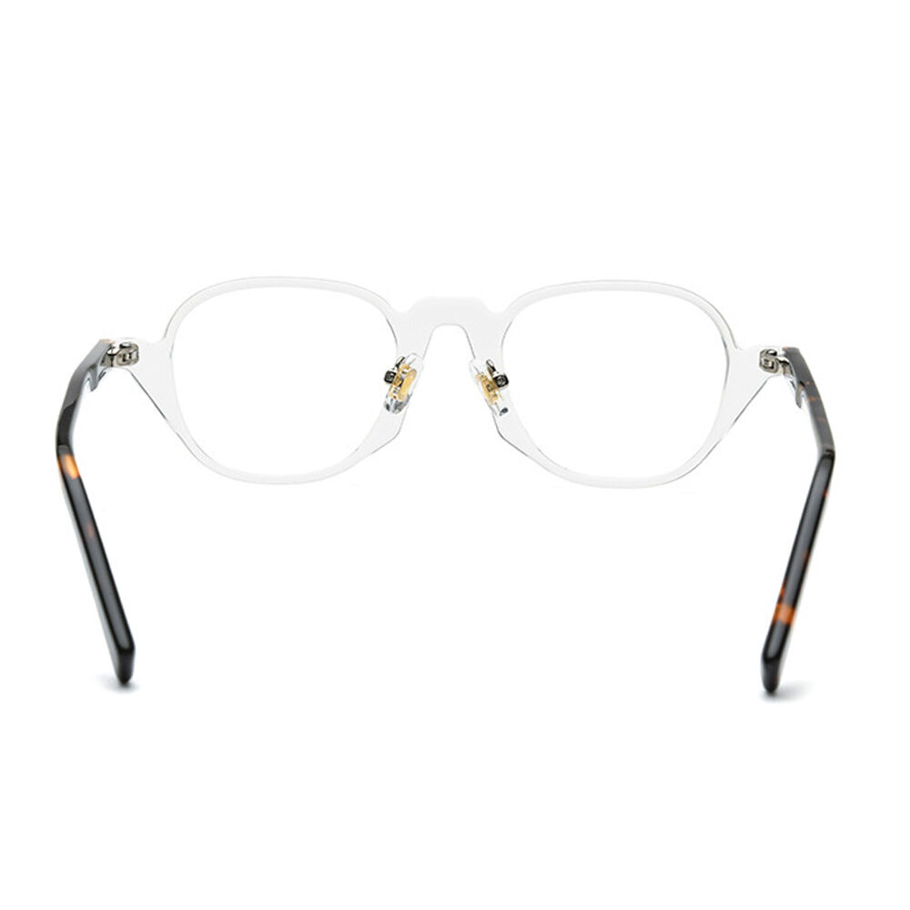 Lisa Round Clear Tortoise Glasses