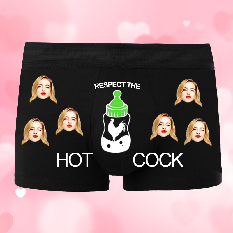 顔写真 似顔絵 男性用 下着 パンツ カスタマイズ