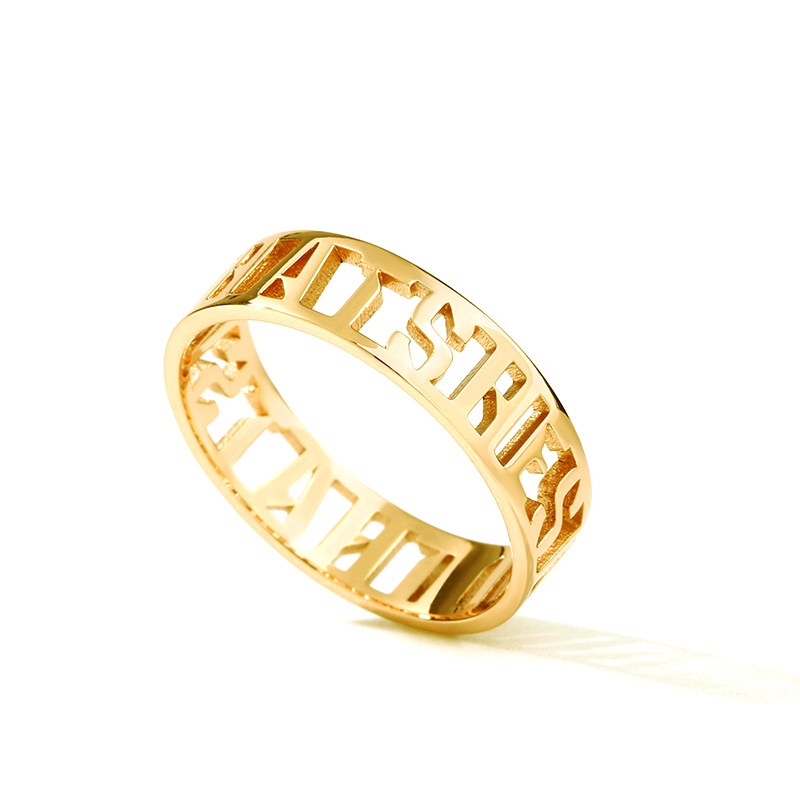 "All of Me" Personalized Name Ring
