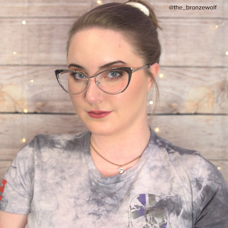 Dulles Cat Eye Silberne Brille