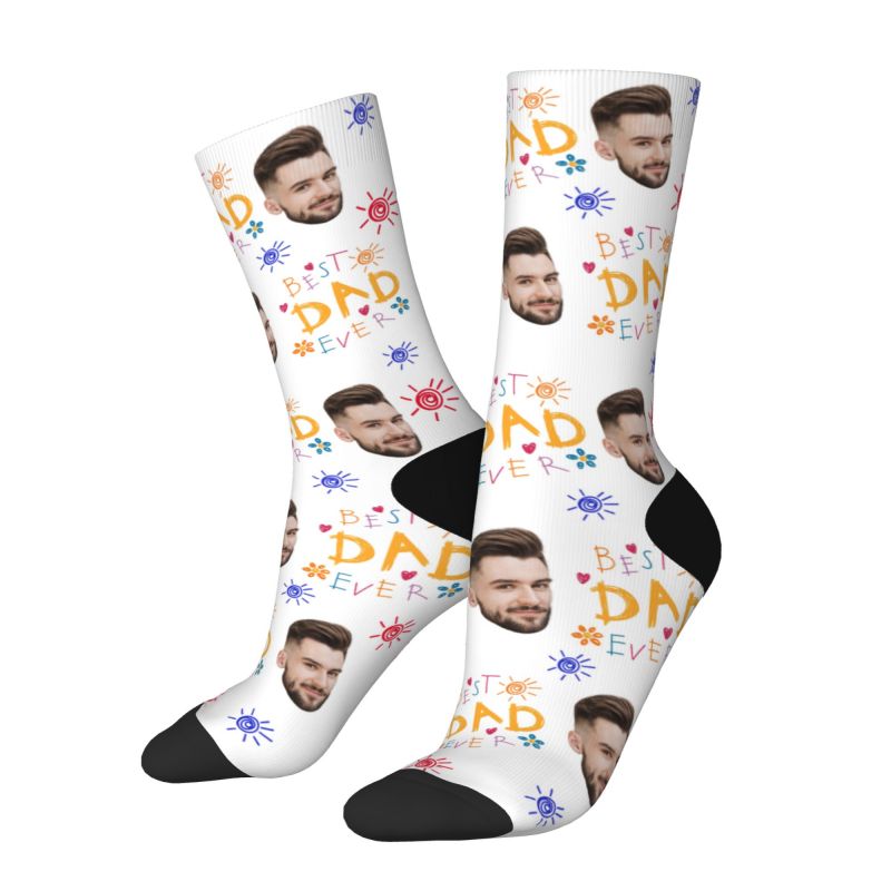 Customizable Face Socks as a Sweet Gift for Dad