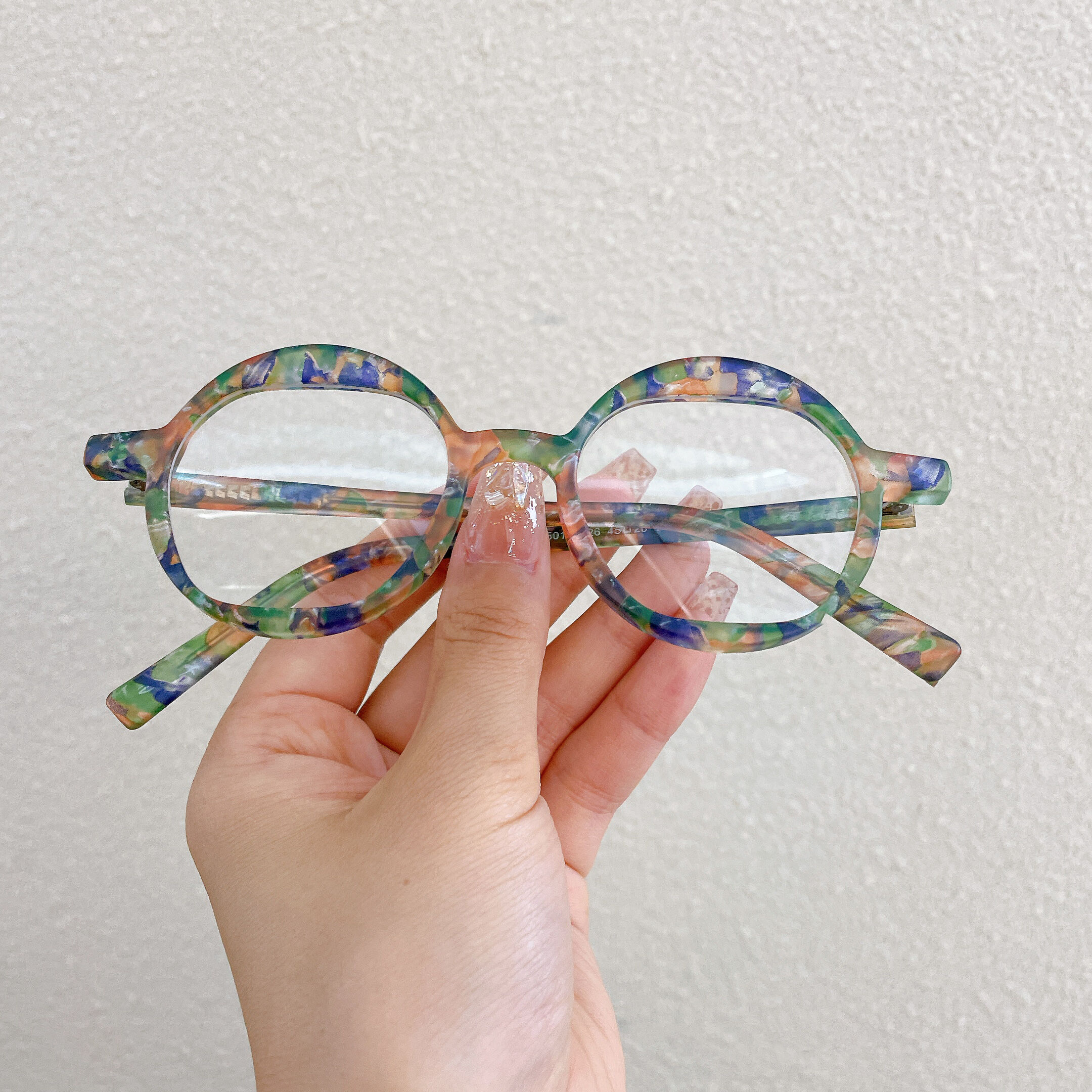 Yerk Round Yellow Glasses