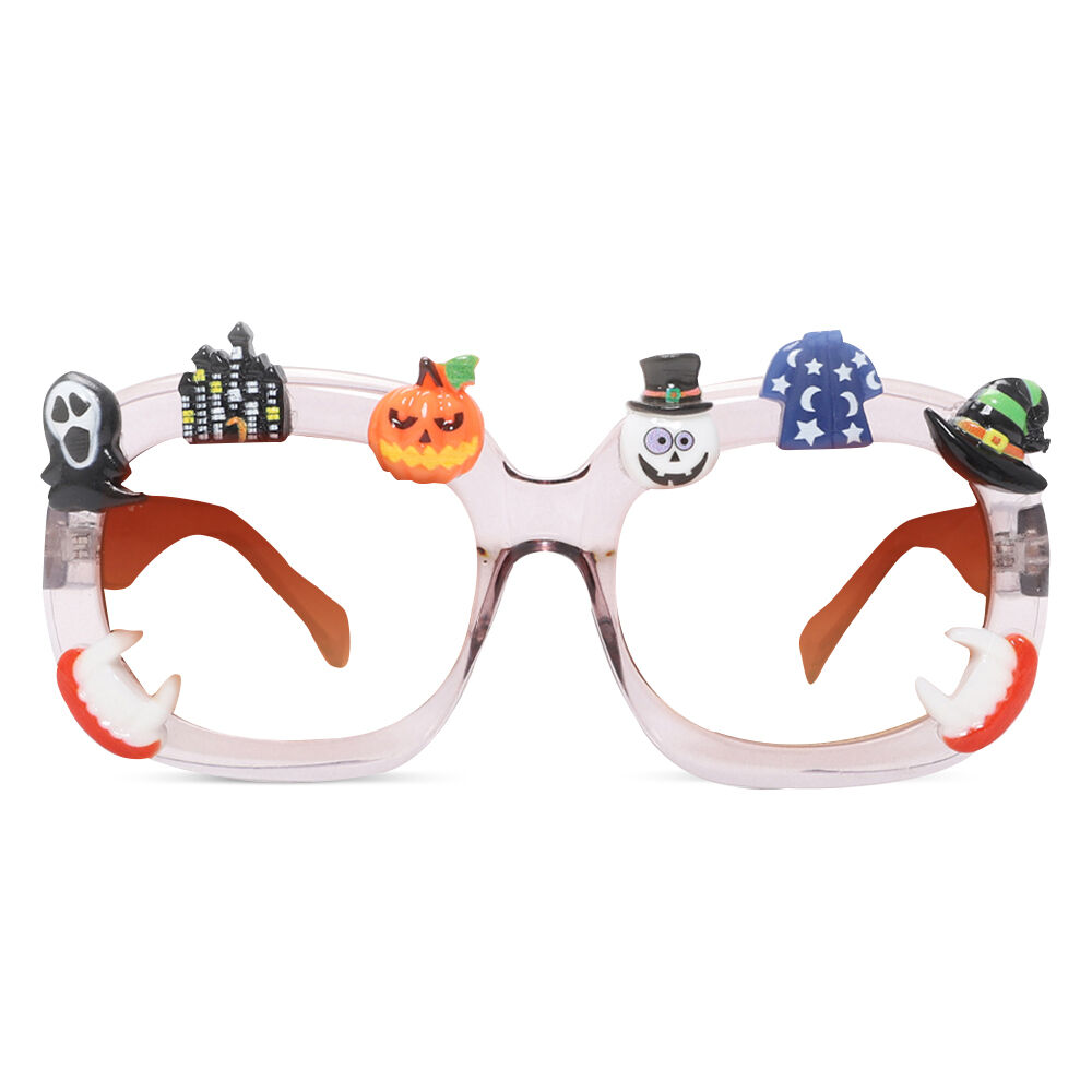 Halloween Erika Square Pink Glasses