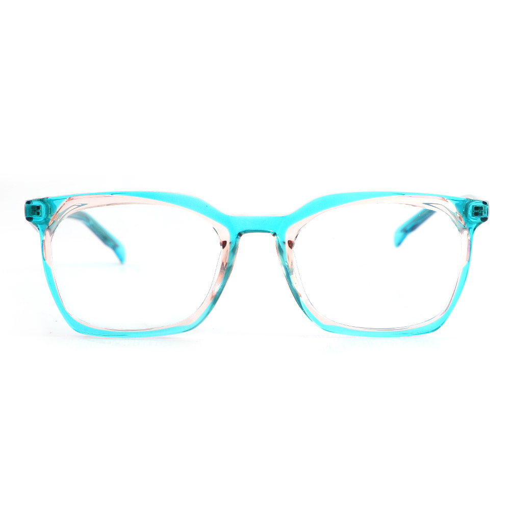Ted Rechteckige Grüne Brille