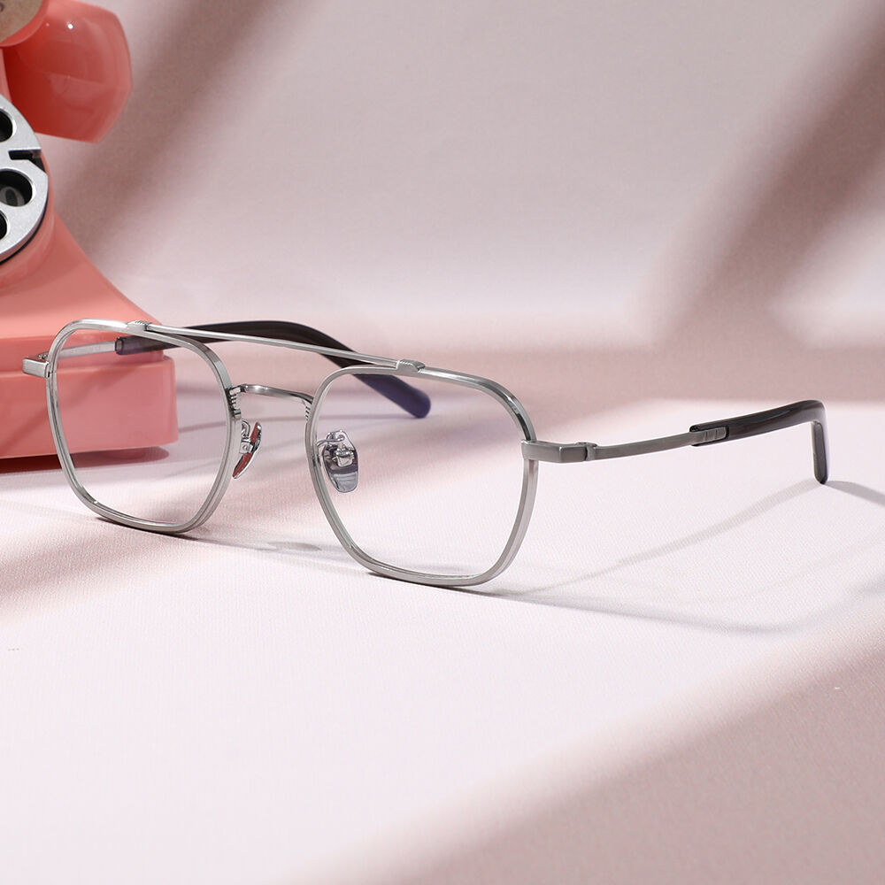 Lunettes de Vue Corneli Aviator Argent