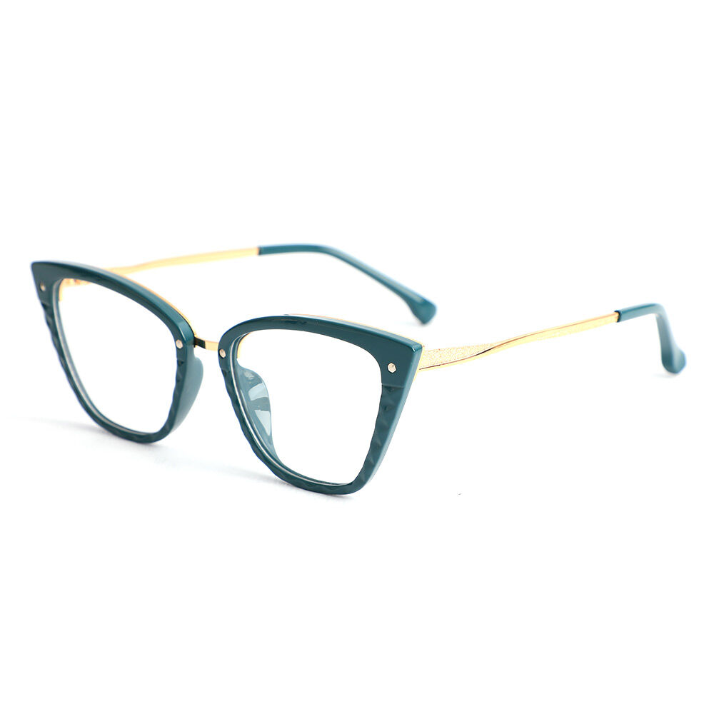 Occhiali da Vista Daphne Cat Eye Verde