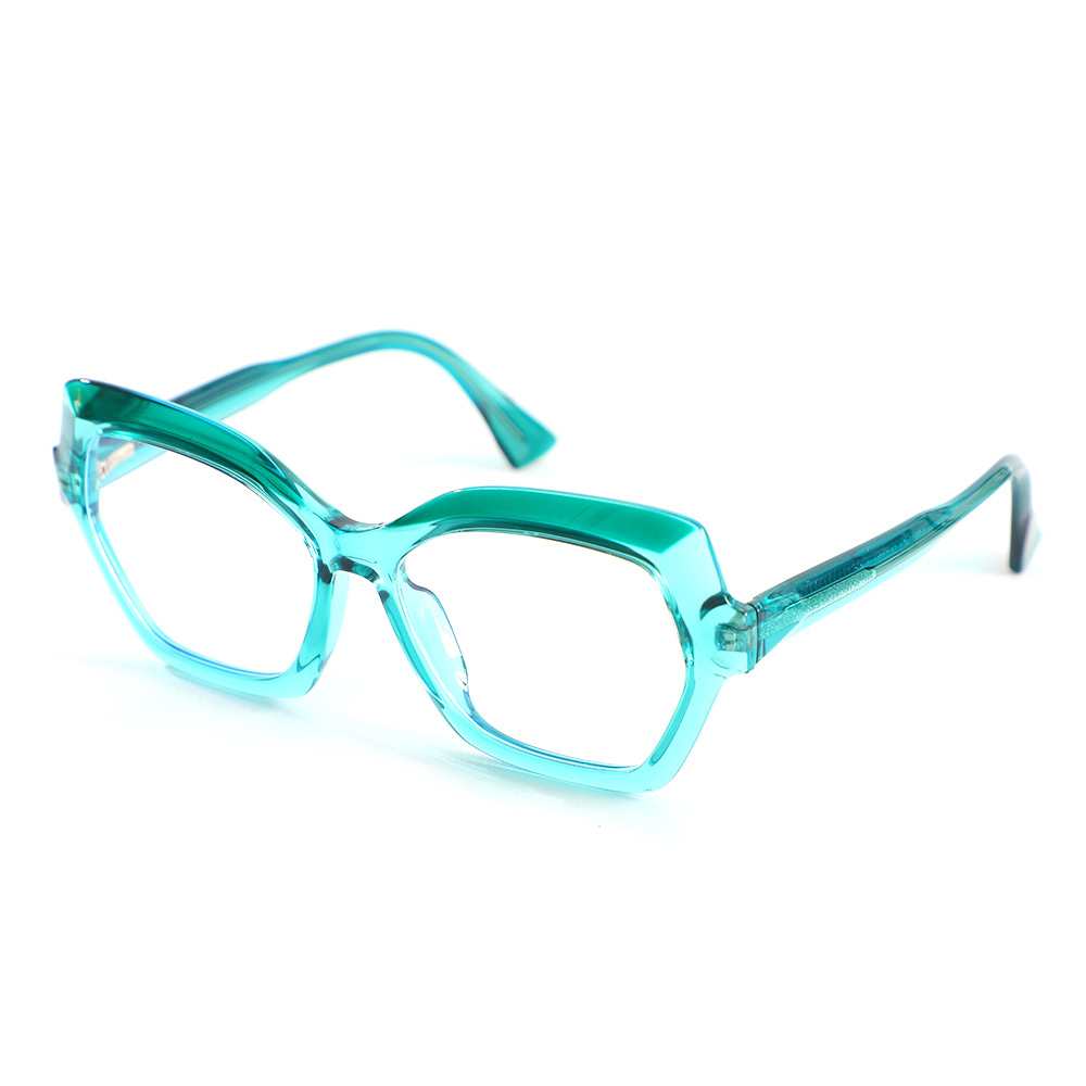 Lunettes de Vue Quentin Géométrique Vert 