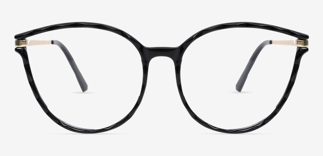 Sabr Black Cat Eye Glasses