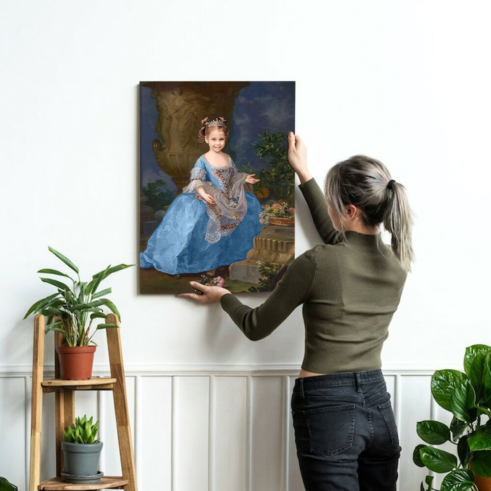 Niestandardowe zdjęcie głowy Renesansowy portret królewski Najlepszy prezent na urodziny