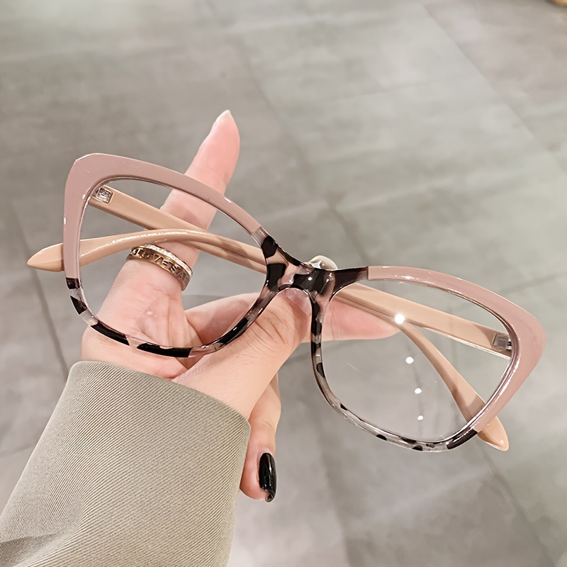 Gladys Cat Eye Brown Glasses