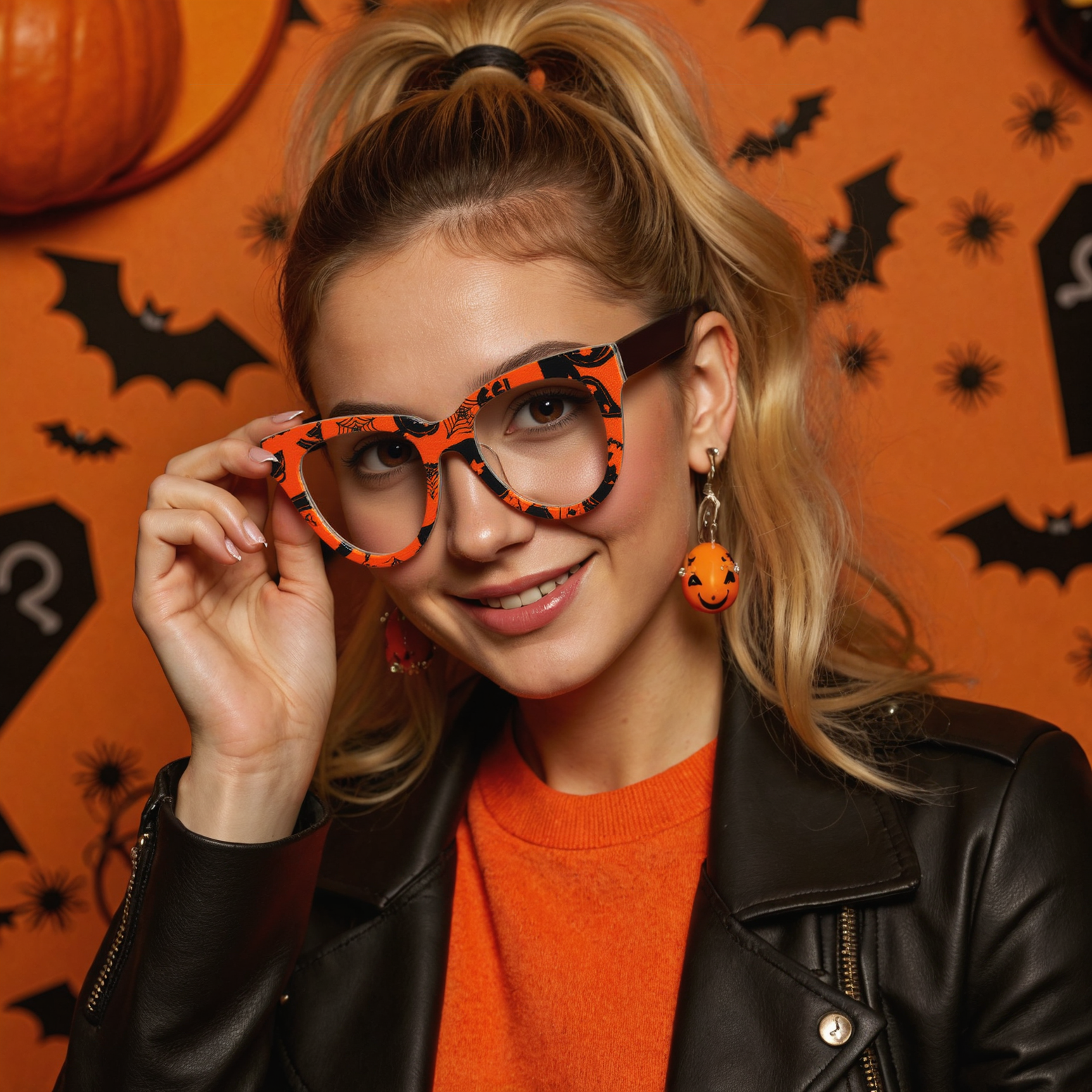 Occhiali da Vista Eileen Cat Eye Arancione