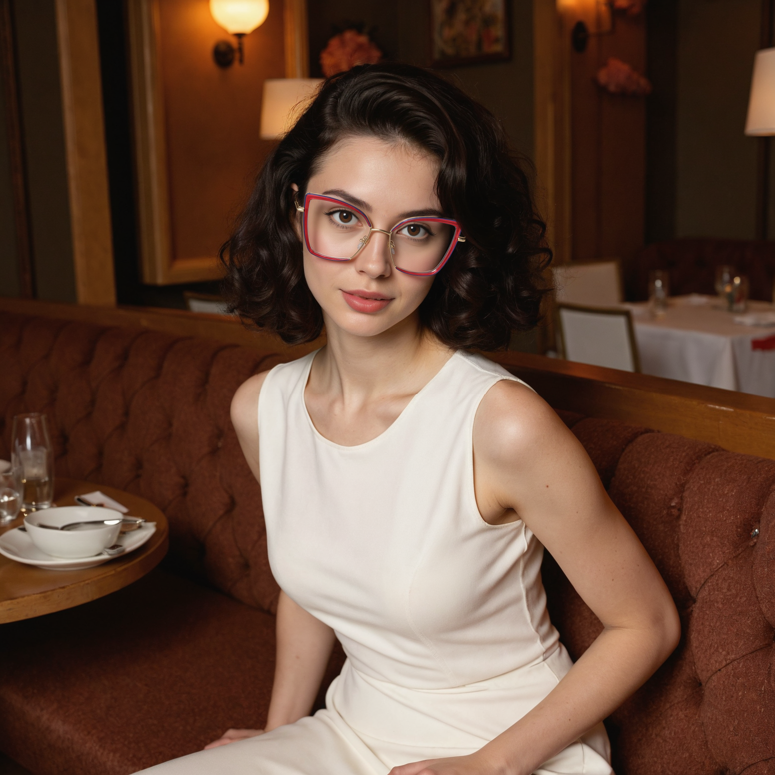 Madeline Cat Eye Rosa Brillen