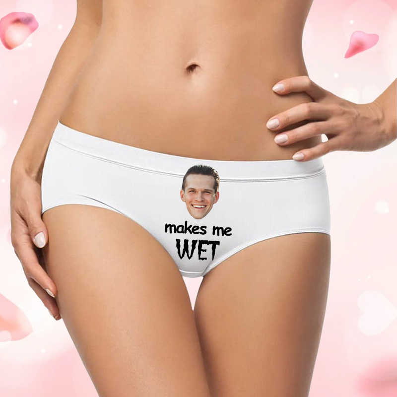 Personalized Picture Women's Underwear Perfect Present for Girlfriend
