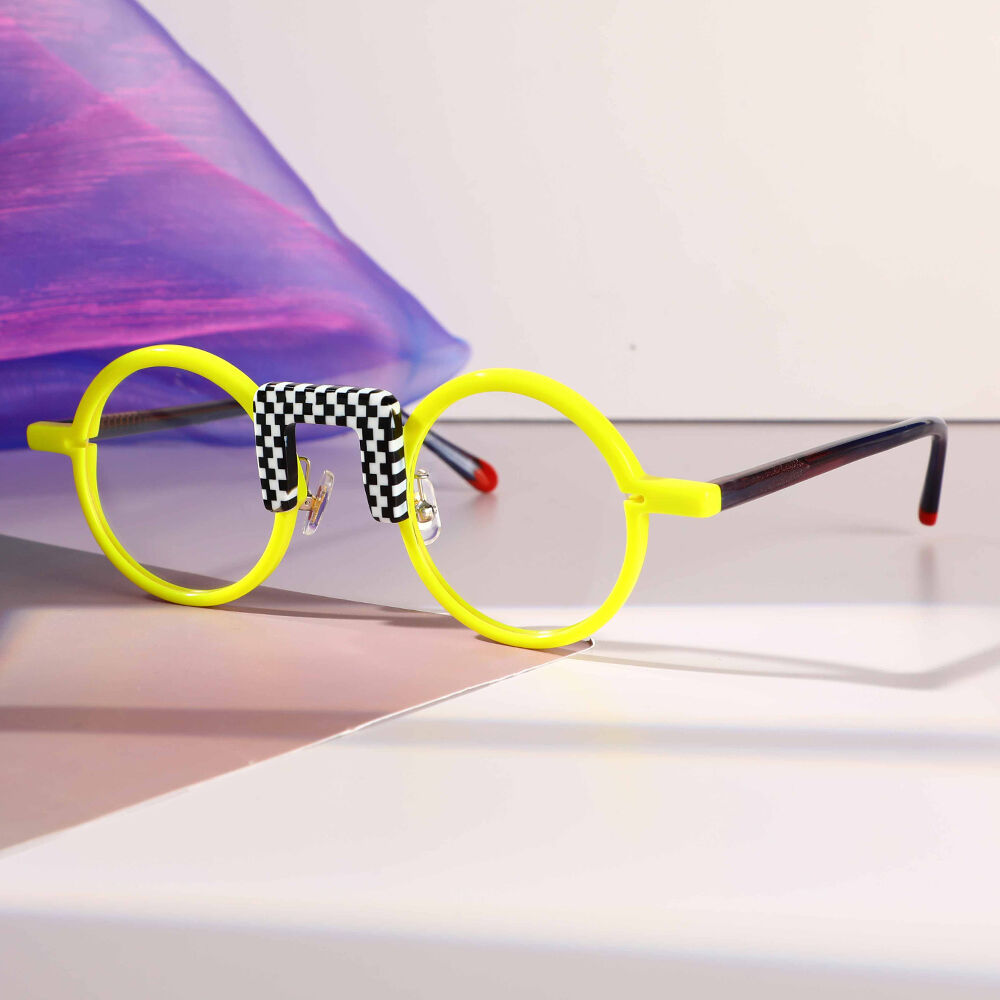 Occhiali da Vista  Childe Rotondo Giallo