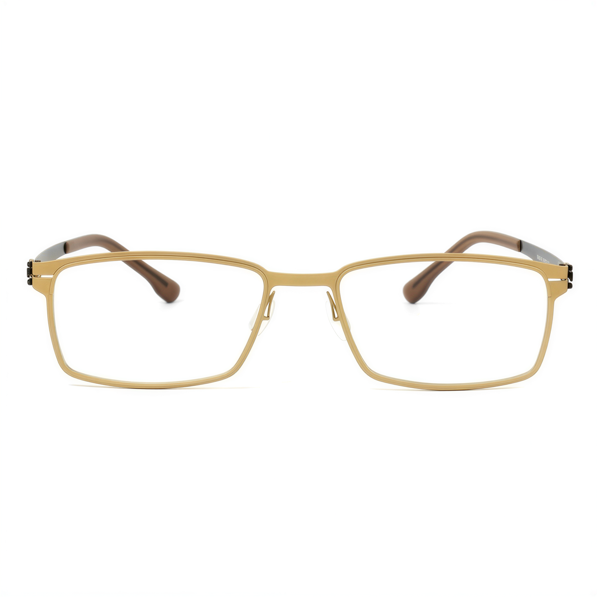 Isabel Gold Rectangle Glasses