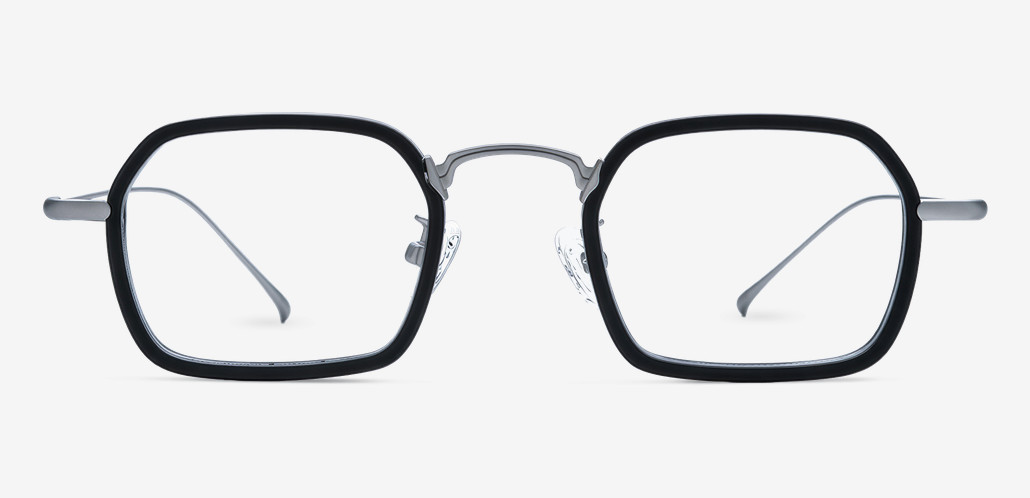 Ford Black Square Glasses