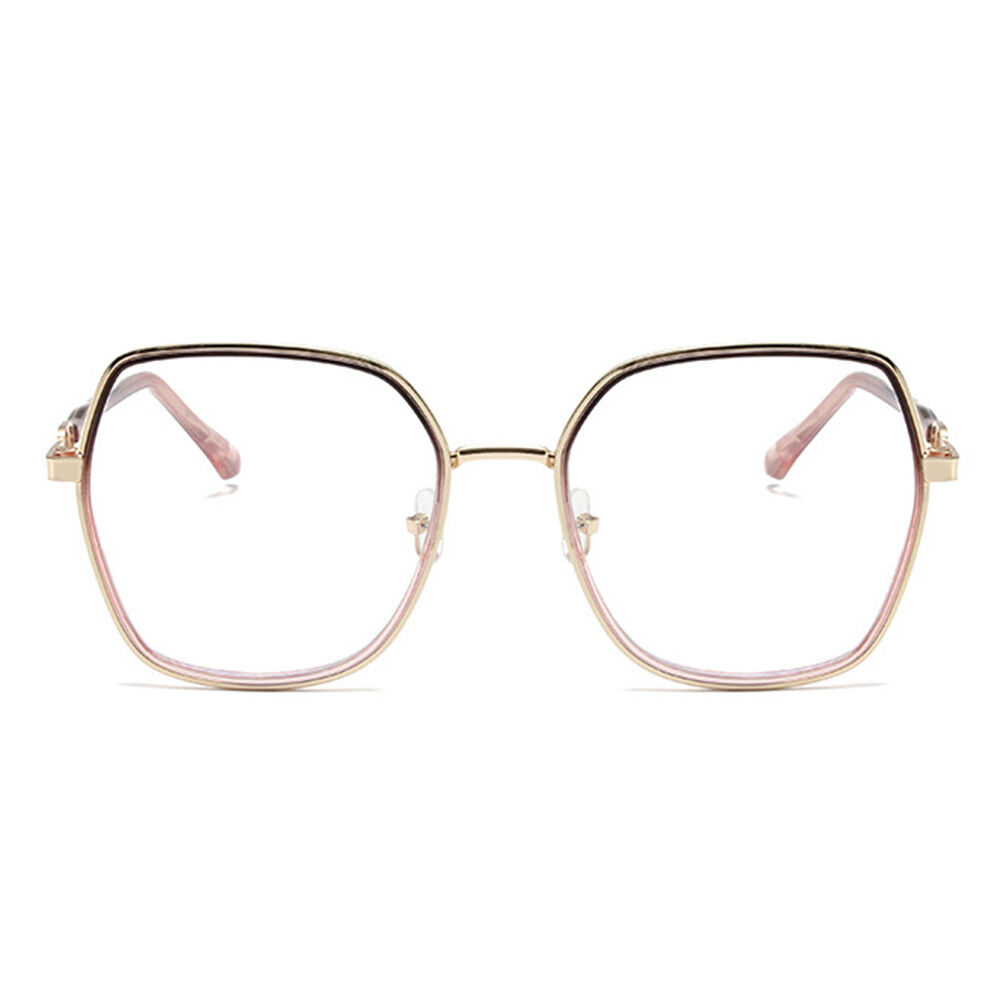 Oliver Geometric Purple  Glasses