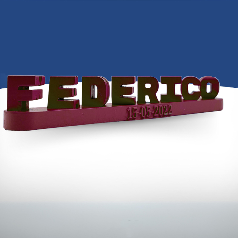 Double Name Phantom Love 3D Print Sweet Gift For Wife