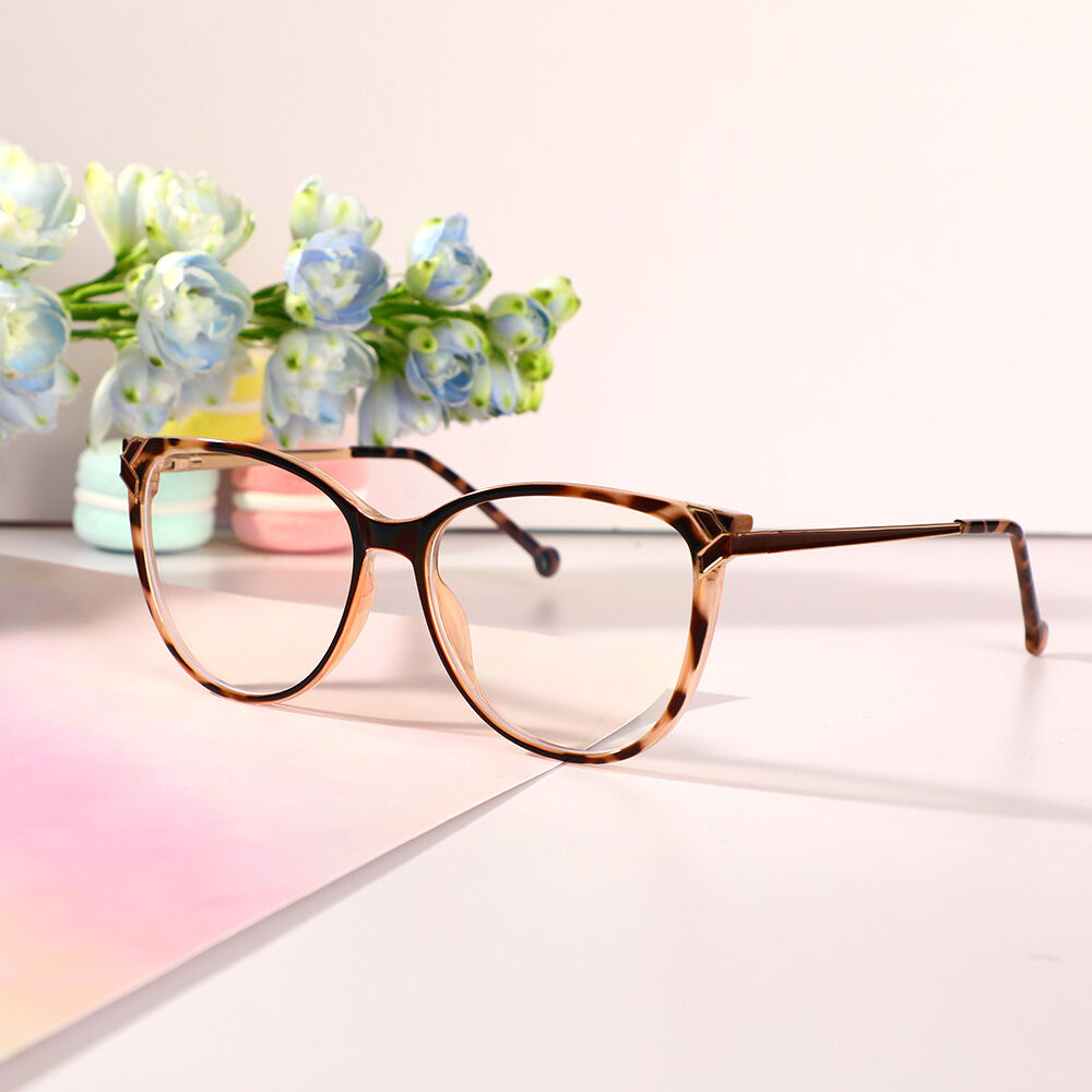 Occhiali da Vista  Eleano Cat Eye Leopardo