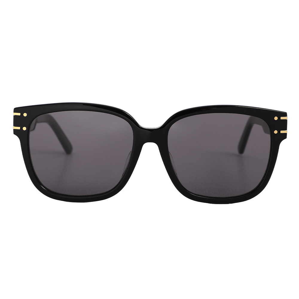 Occhiali da Sole Malthu Quadrato Nero 